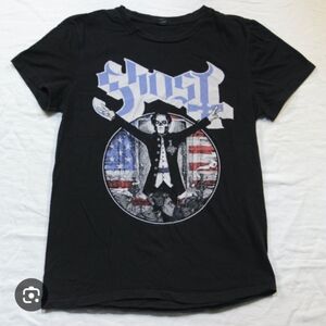 GHOST “Papa Nixon” 2017 Popestar Tour band tshirt size small